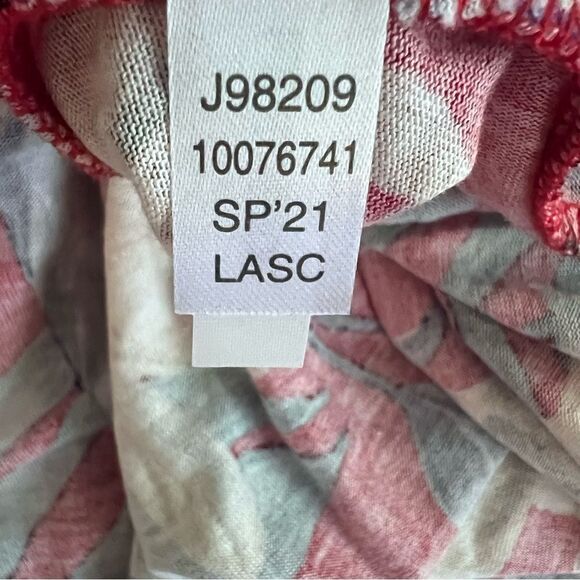 Lascana Red Tropical Hawaiian Print Dress Size M - Picture 7 of 7